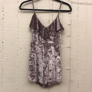 Urban Outfitters purple romper